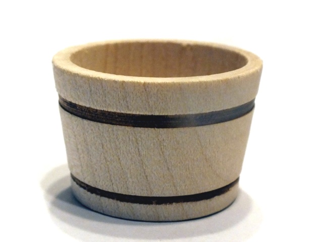857-32  Holztrog einfach - mittel 857-32  Holztrog einfach - mittel