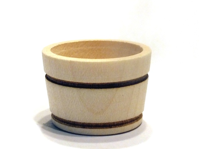 857-33  Holztrog einfach - klein 857-33  Holztrog einfach - klein