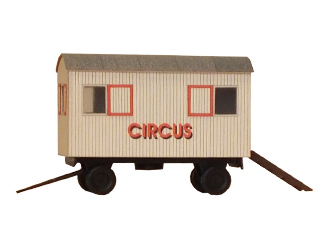 10-13-1-H0  - Circuswagen - Wohnwagen