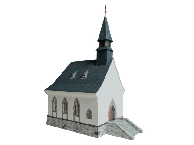 11-03-H0 - Kirche Walthersdorf 11-03-H0 - Kirche Walthersdorf