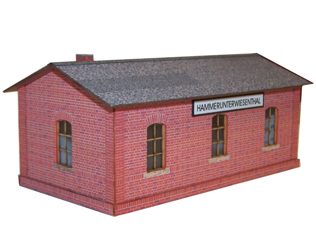 02-03-7-H0 - Bahnhof Hammerunterwiesenthal - Fichtelbergbahn 02-03-7-H0 - Bahnhof Hammerunterwiesenthal - Fichtelbergbahn