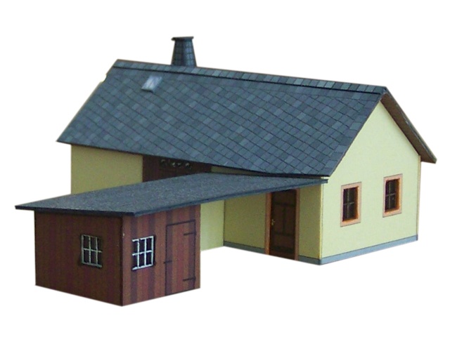 02-01-B2-N - Bahnhof Walthersdorf - Nebengebäude 02-01-B2-N - Bahnhof Walthersdorf - Nebengebäude