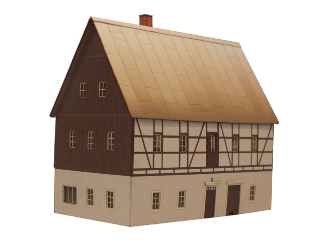 04-19-H0 - Fachwerkhaus Erzgebirge - Großrückerswalde 04-19-H0 - Fachwerkhaus Erzgebirge - Großrückerswalde