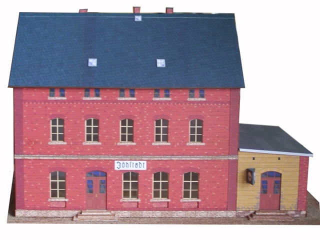02-04-1-1-TT - Jöhstadt mit Anbau - Pressnitztalbahn 02-04-1-1-TT - Jöhstadt mit Anbau - Pressnitztalbahn