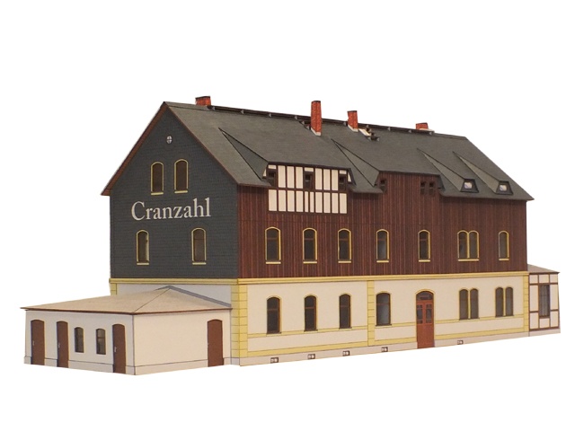 02-03-1-H0 - Bahnhof Cranzahl - Fichtelbergbahn 02-03-1-H0 - Bahnhof Cranzahl - Fichtelbergbahn