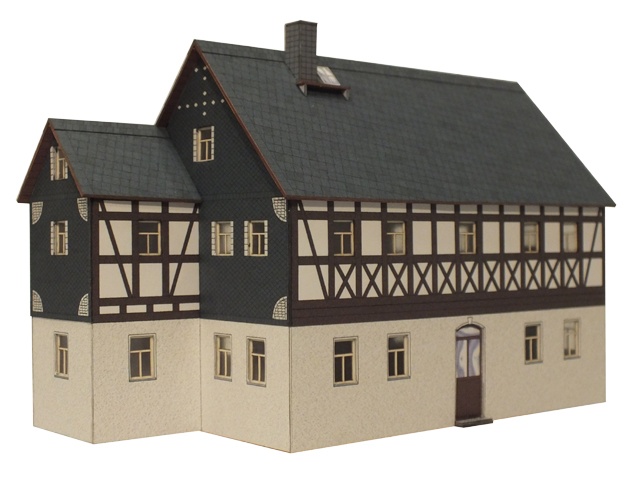 04-08-H0 - FWH Erzgebirge mit kleinem Anbau - Steinbach 04-08-H0 - FWH Erzgebirge mit kleinem Anbau - Steinbach