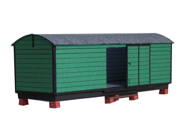 Z-12-04-H0 - Sächsischer Länderbahnwagen - grün Z-12-04-H0 - Sächsischer Länderbahnwagen - grün