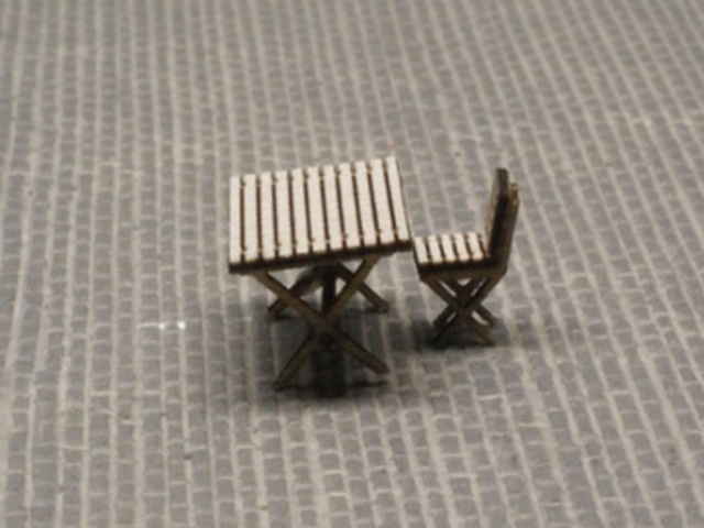 MW-11-26 - Gartentisch mit 4 Stühlen MW-11-26 - Gartentisch mit 4 Stühlen