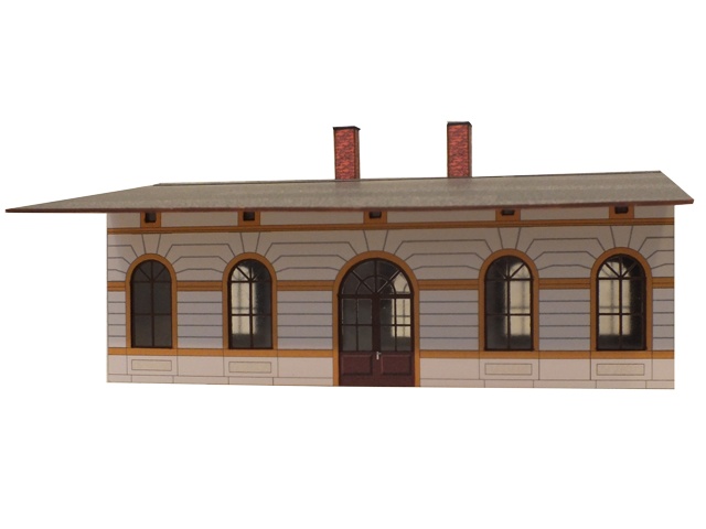 03-09-3-H0 - Sächs.Einheitsbau Mittelteil - 5 Fensterachsen 03-09-3-H0 - Sächs.Einheitsbau Mittelteil - 5 Fensterachsen