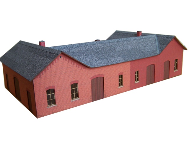 02-04-1-3-H0 - Jöhstadt Wirtschaftsgebäude ab 1920 - Pre 02-04-1-3-H0 - Jöhstadt Wirtschaftsgebäude ab 1920 - Pre
