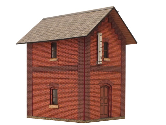 02-08-09-3-H0 - Bahnhof Rothenkirchen - Wasserhaus 02-08-09-3-H0 - Bahnhof Rothenkirchen - Wasserhaus