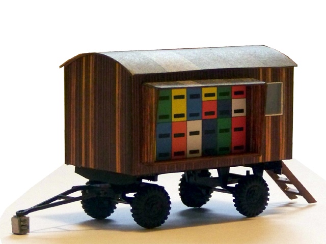 10-09-H0  - Bienenwagen