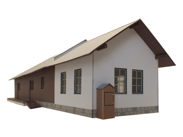 111-01-2 - Bahnhof Mariazell - Güterschuppen 111-01-2 - Bahnhof Mariazell - Güterschuppen