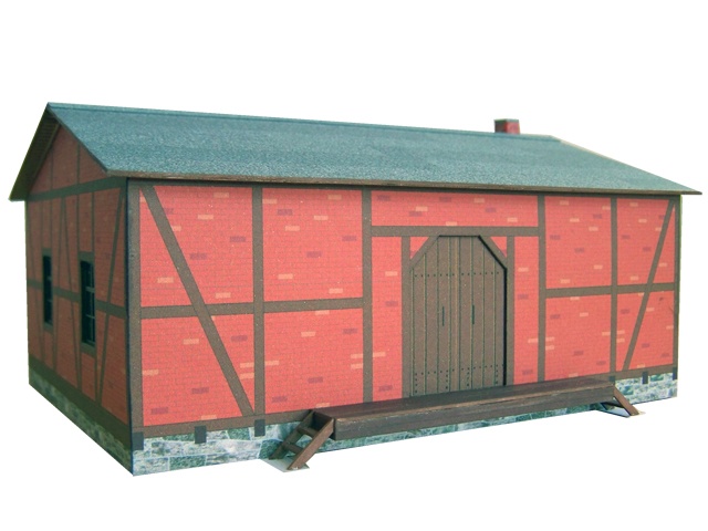 02-04-1-4-H0 - Jöhstadt Güterschuppen - Pressnitztalbahn 02-04-1-4-H0 - Jöhstadt Güterschuppen - Pressnitztalbahn