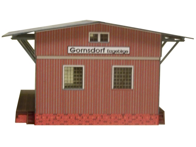 02-11-11-2-H0 Güterschuppen Gornsdorf 02-11-11-2-H0 Güterschuppen Gornsdorf